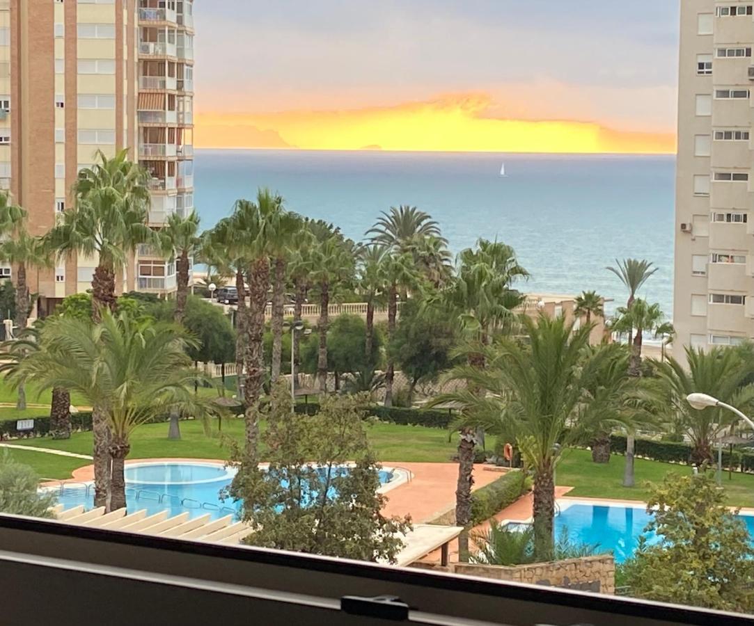 Alicante Apartamento En La Playa Muchavista-San Juan - Marluma Frente Al Mar La Venteta Exterior foto